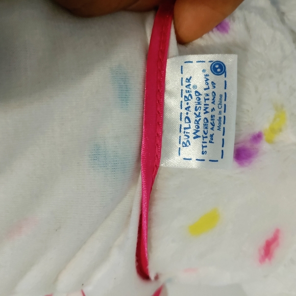 Build A Bear Hello Kitty 40th Anniversary Plush White Confetti Sprinkles - Picture 8 of 12